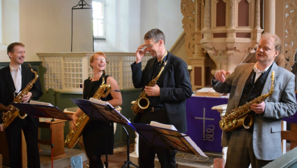 Trauermusik Saxophonquartett Quadrophon