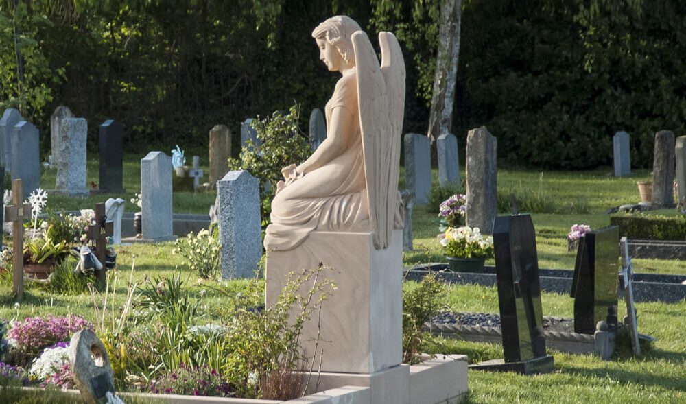 Der Friedhof Perlach in München