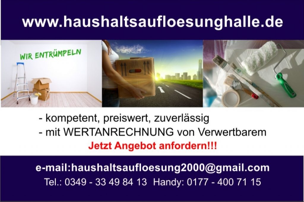 Andy Fuhrmann A&F Gebäudedienste Wohnungsauflösung in Halle_2 (2)