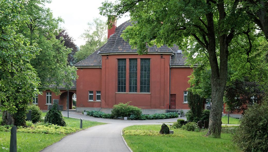 Krematorium von Hamburg/ Hamburger Krematorium Ohlsdorf