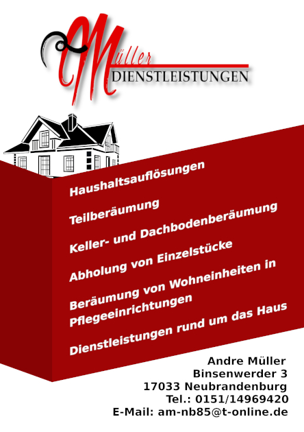A. Müller Dienstleistungen - Haushaltsauflösungen