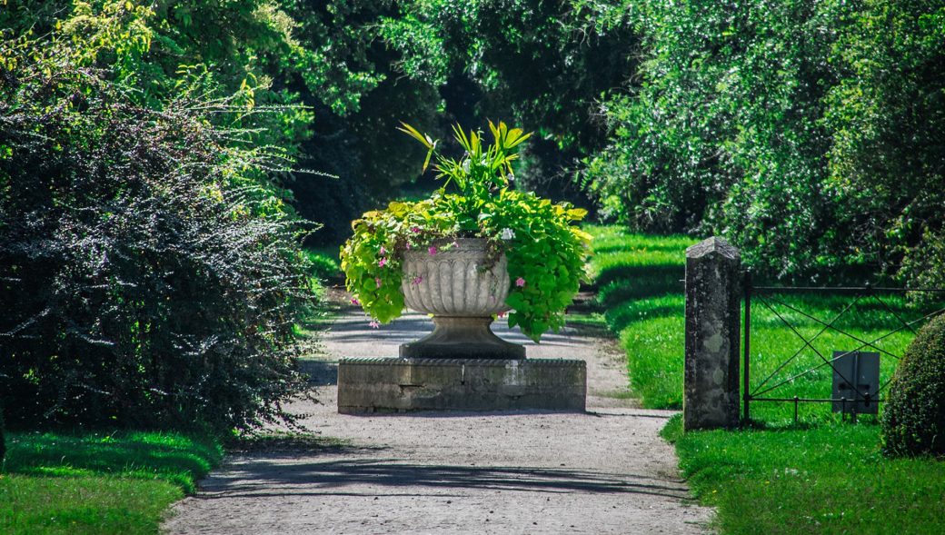 Der Friedhof der Universität Hohenheim in Stuttgart