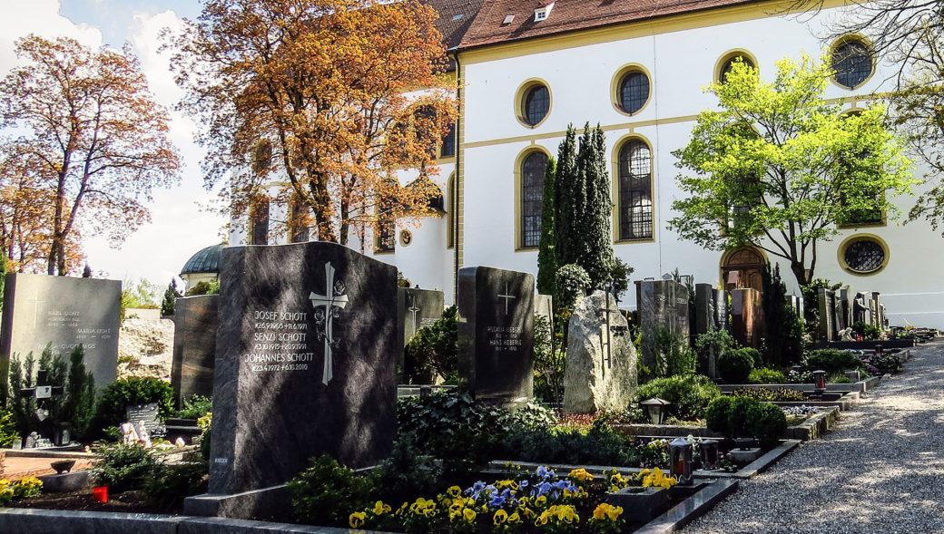 Der Friedhof Zazenhausen in Stuttgart