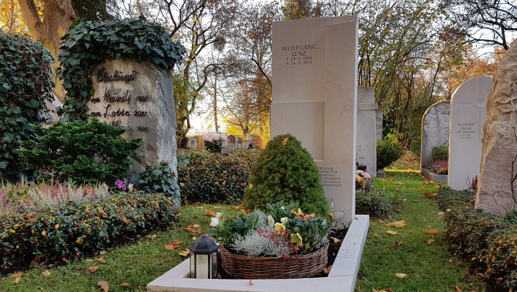 Der Friedhof Plieningen in Stuttgart