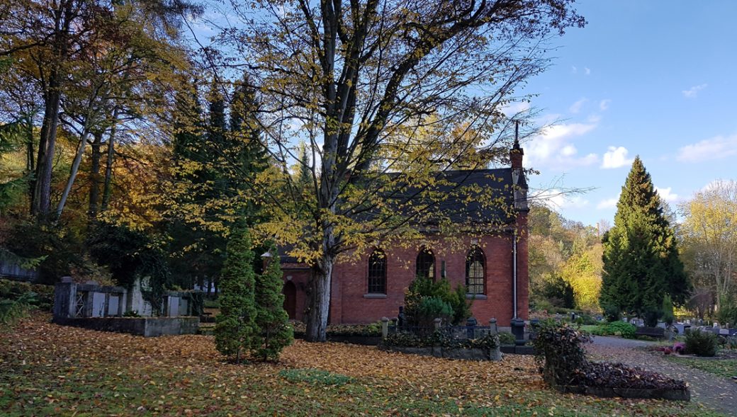 Der Waldfriedhof in Stuttgart-Degerloch