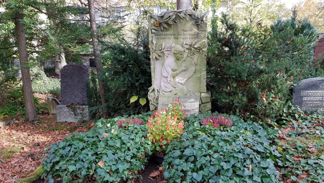 Der Friedhof Heslach in Stuttgart