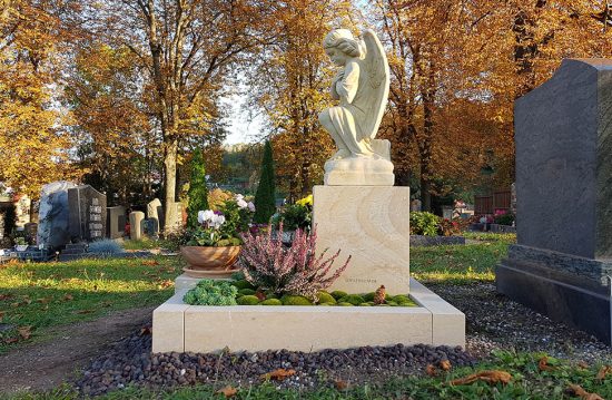 Der Friedhof Feldmoching in München