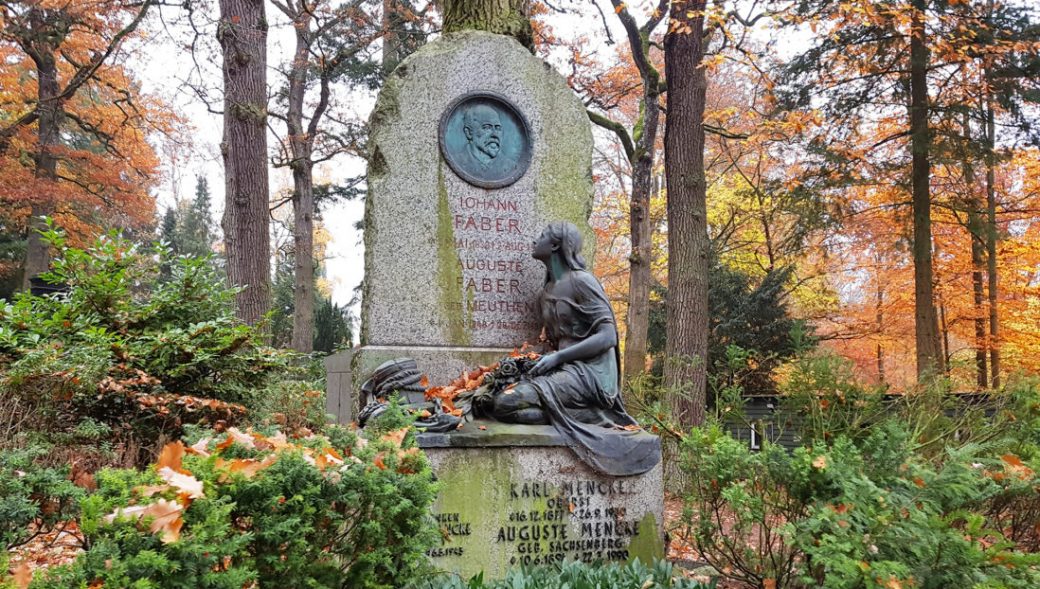 Der Waldfriedhof in München-Großhadern