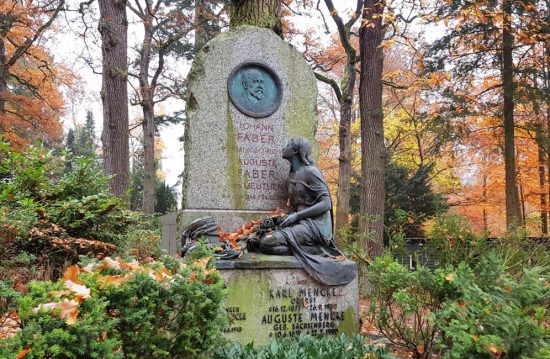 Der Waldfriedhof in München-Großhadern