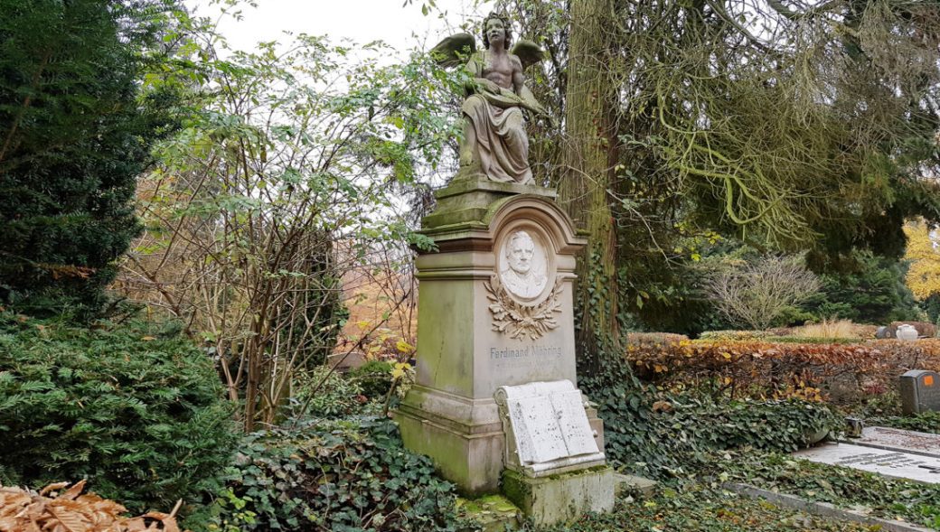 Der Westfriedhof in München-Moosach