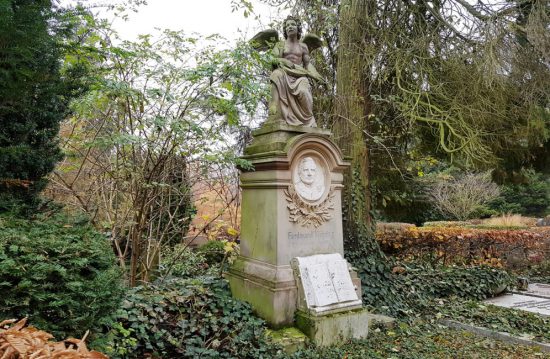 Der Friedhof Mühlhausen in Stuttgart