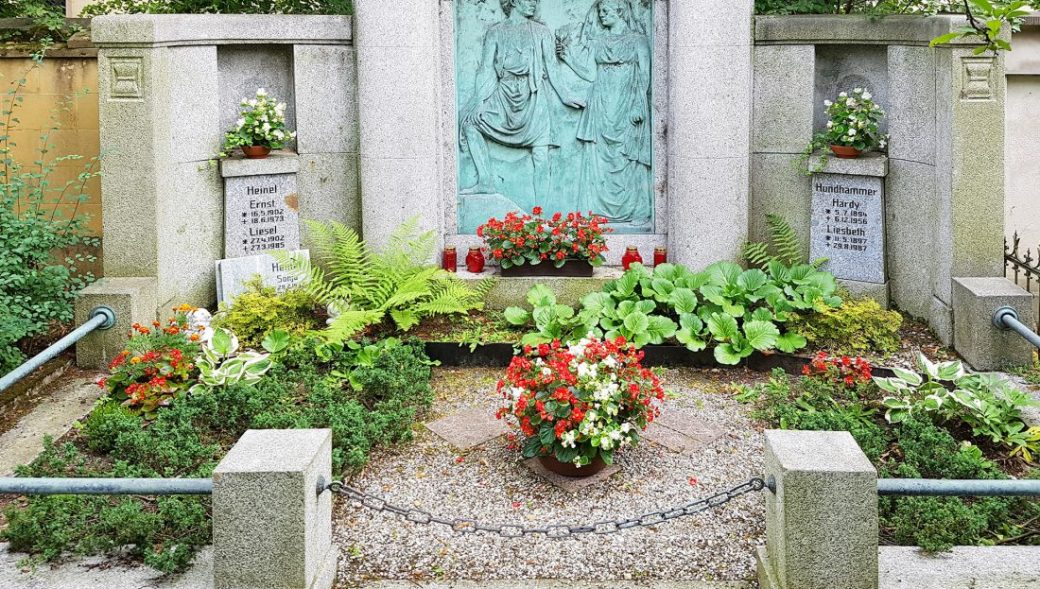 Der Friedhof Möhringen in Stuttgart