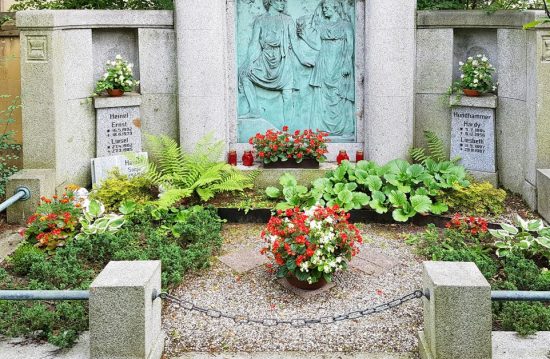 Der Friedhof Möhringen in Stuttgart