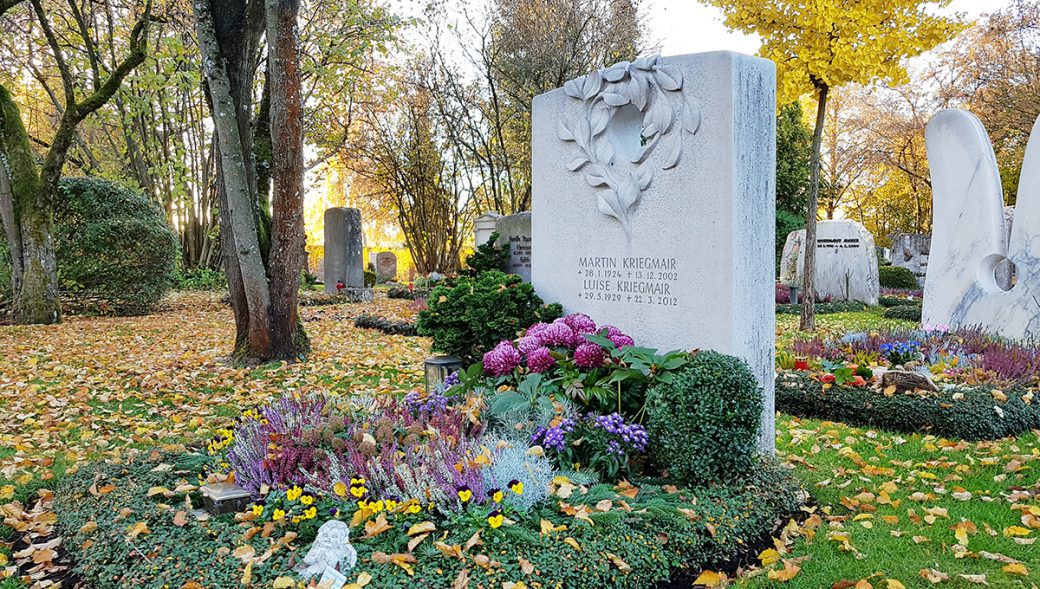 Der Ld. Friedhof Pankow IV in Berlin-Niederschönhausen