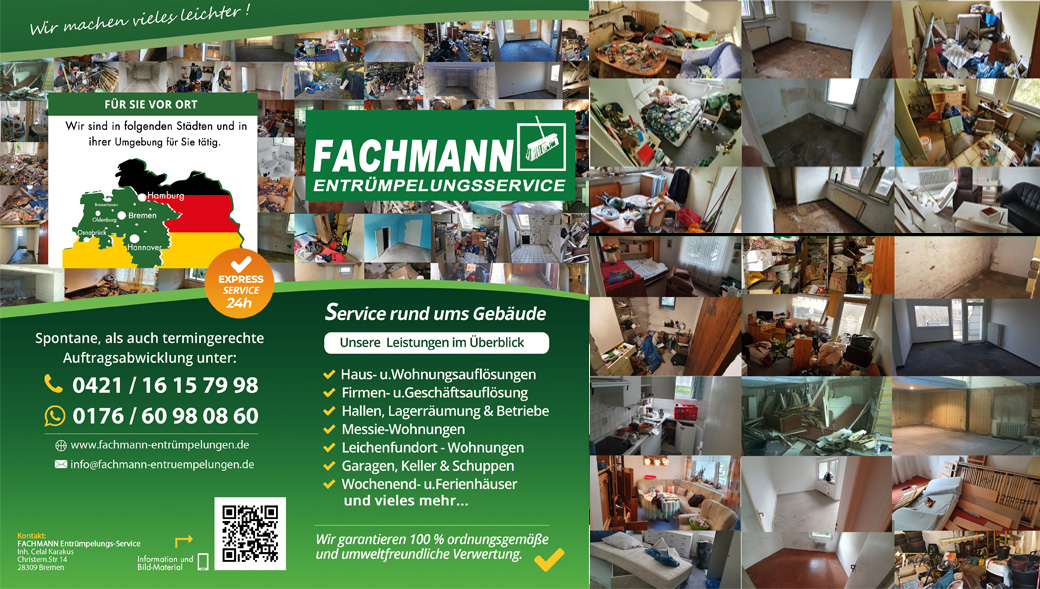 FACHMANN ENTRÜMPELUNGSSERVICE – Celal Karakus