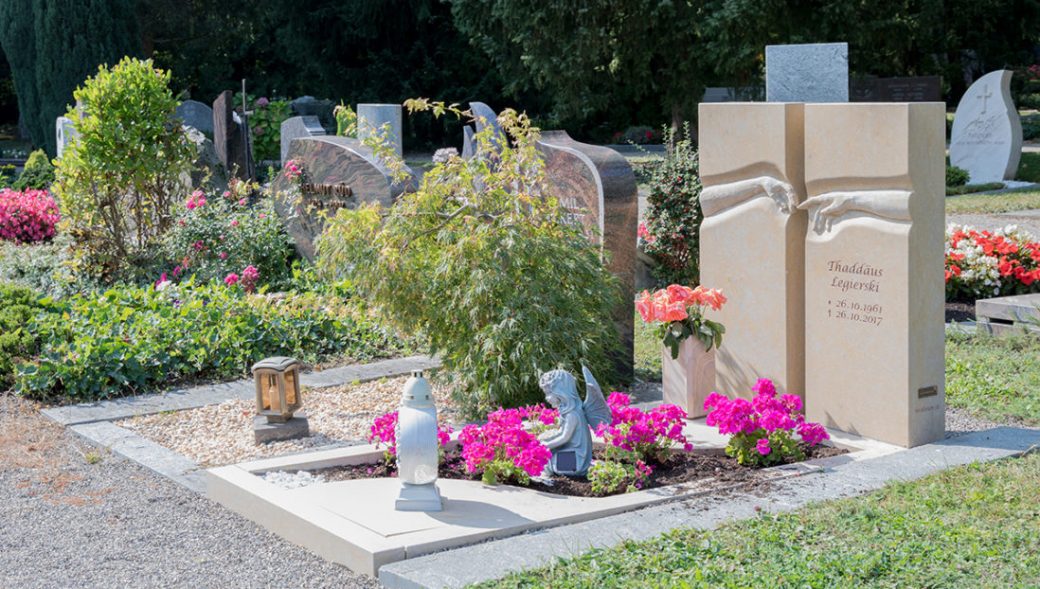 Bergfriedhof in Dresden-Cossebaude