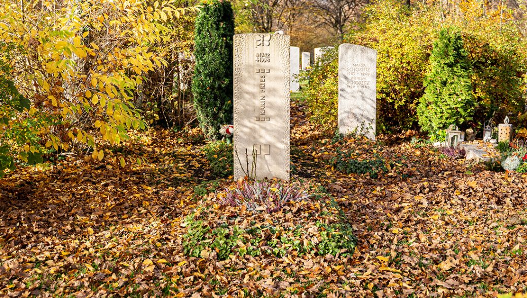 Heidefriedhof in Dresden-Junge Heide